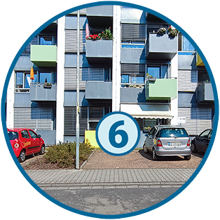 Stellplatz 6 für Patienten der Praxis Peter-Seifert