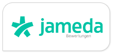 Jameda Logo - Bewertungen von Patienten
